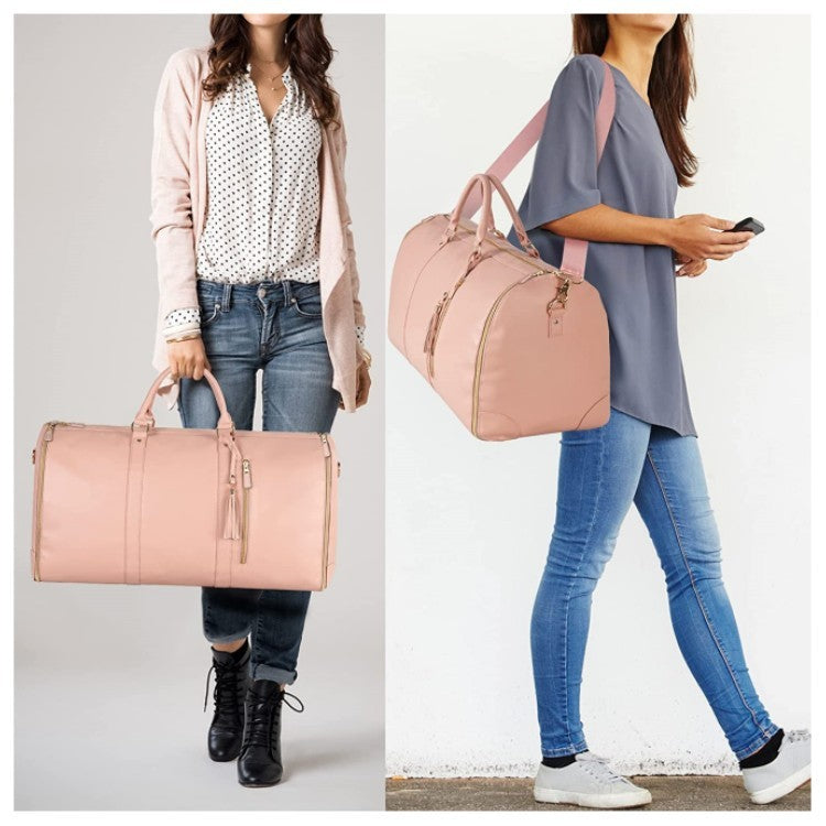 Bolso de lona de viaje de gran capacidad Bolso para mujeres Bolsas plegables de traje